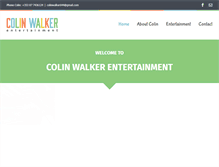 Tablet Screenshot of colinwalker.ie